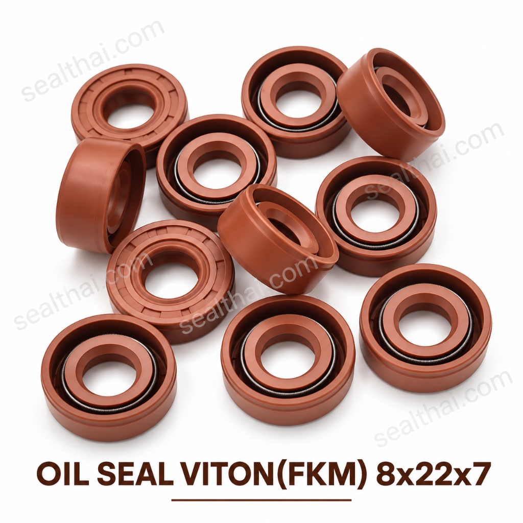 🔥 OIL SEAL VITON (FKM) 8x22x7