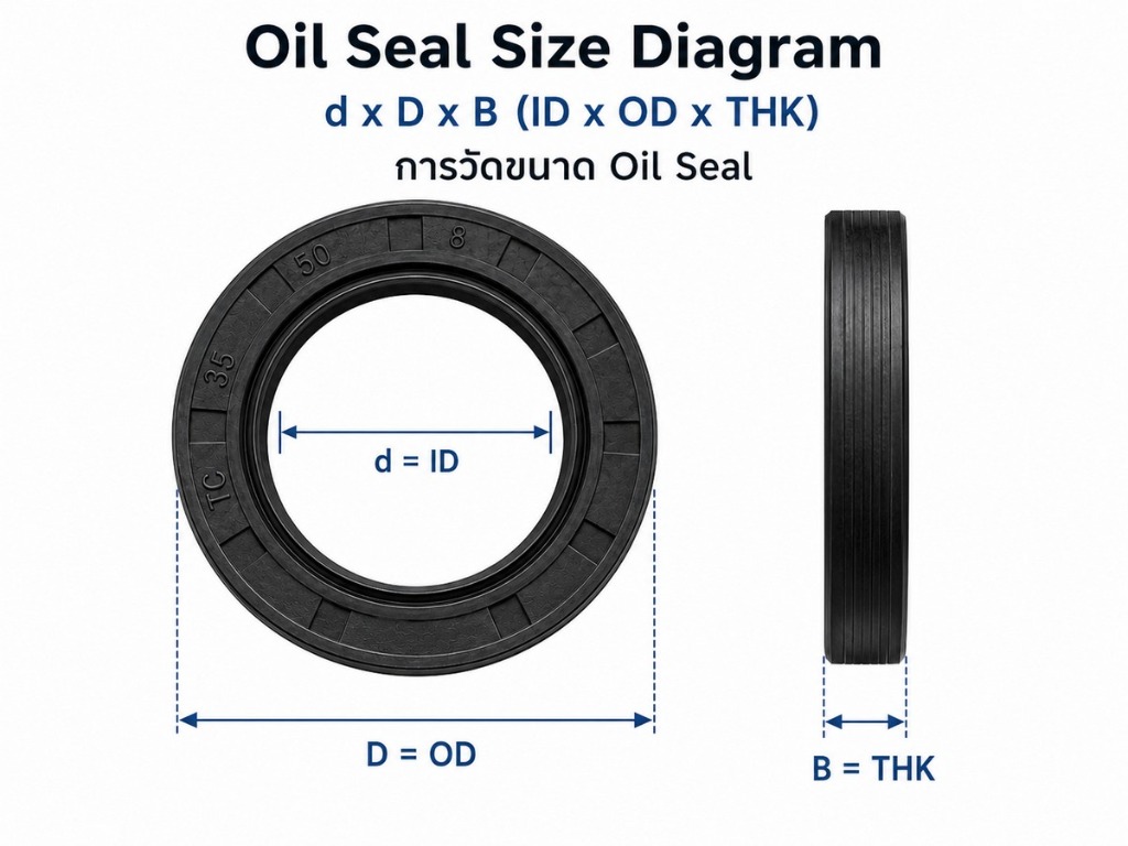Oil Seal Dimensions