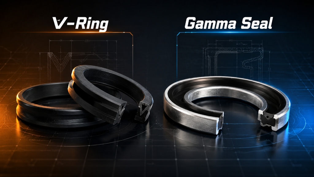 ฝาอุดปลายเพลา (End Cover / Gammaseal) ป้องกันฝุ่นน้ำเข้าตลับลูกปืนมอเตอร์และเกียร์