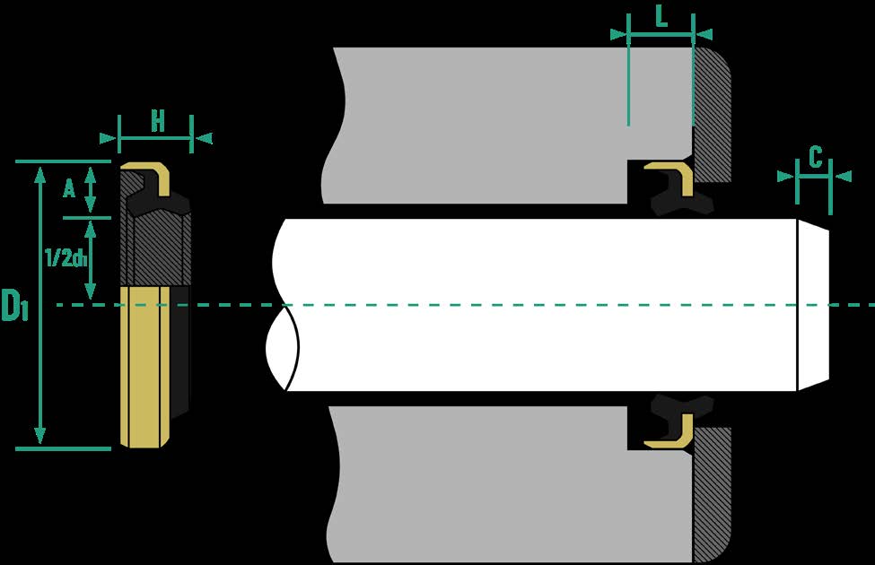 Wiper Seal Model DKB