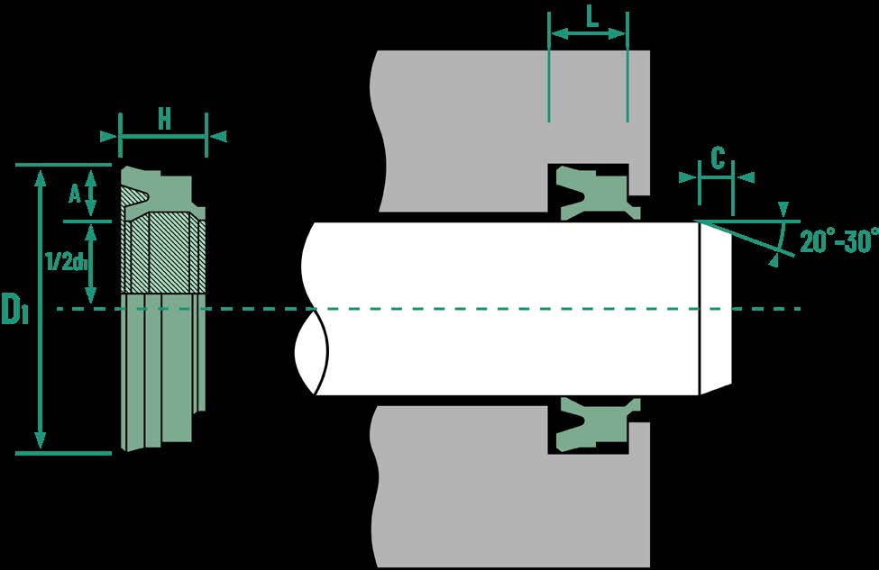 Wiper Seal Model EL