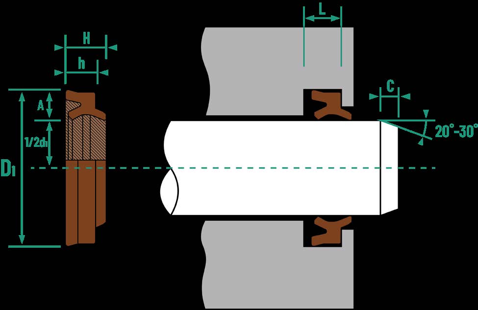Wiper Seal Model WP6