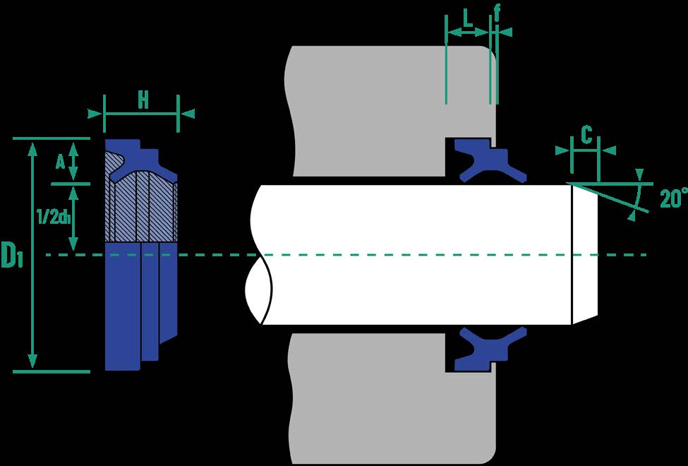 Wiper Seal Model GPW