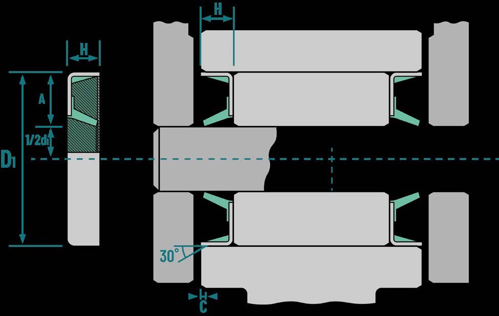 Wiper Seal Model DLI-1
